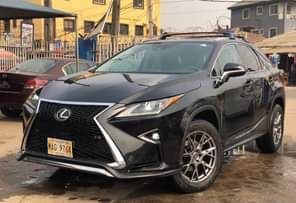 A picture of FOR SALE DISTRESS SALE 2016 TOKUNBO LEXUS RX350 FULL OPTION
