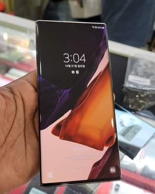 A picture of Note 20 Ultra 5G