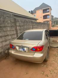 A picture of Over sharp and Toyota Corolla Altis Toks grade With android