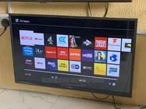 A picture of TVs