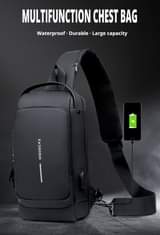 A picture of Anti Theft Water Proof Bag with USB Port