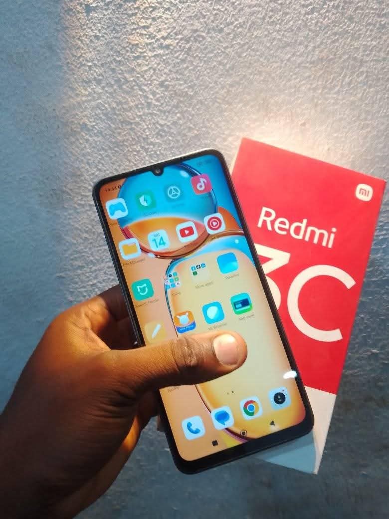 A picture of Redmi 13c 4 4gb ram 128gb rom available super clean