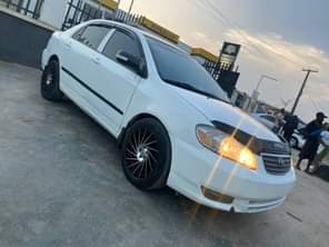 A picture of Toyota Corolla 05 available on sale no condition at all