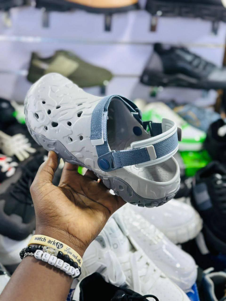 A picture of Crocs