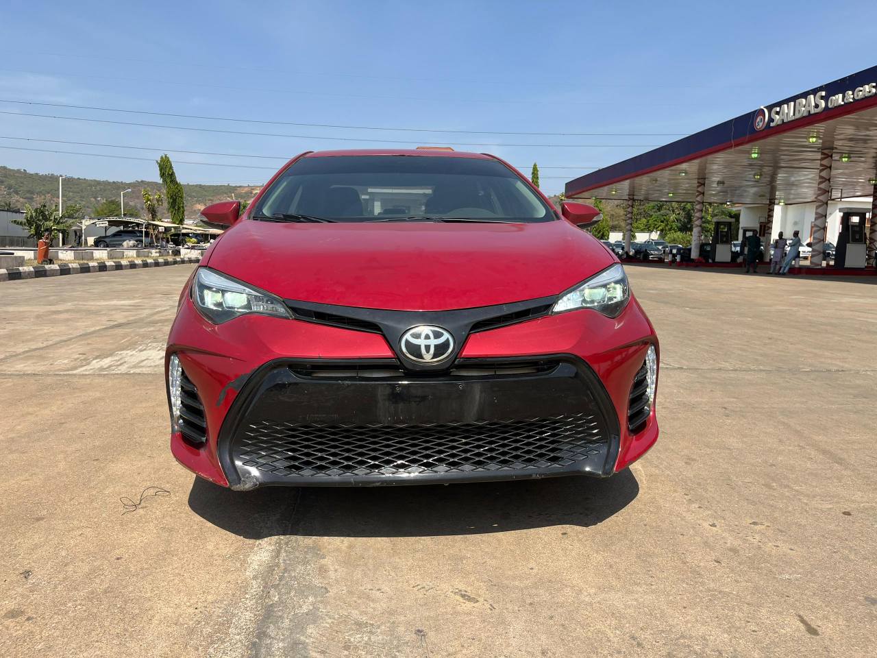 A picture of Toyota corolla