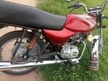 A picture of Bajaj motorcycle