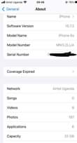 A picture of iPhone 6s 32gb iOS 15 battery health 100 working fingerprint