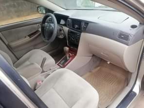 A picture of Toyota Corolla 2007 Painted on First body Sound engine and