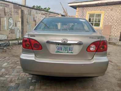 A picture of 2005 Corolla for 3 8m port Harcourt open for negotiations