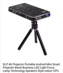 A picture of Mini smart projector with inbuilt battery