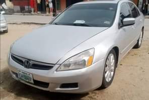 A picture of Honda Accord DC 2007 Model Colour Silver Condition No pin