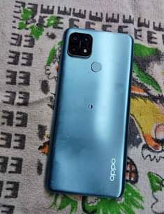 A picture of oppo a15 ina creck but good 32gb ram 3gb 0677508945