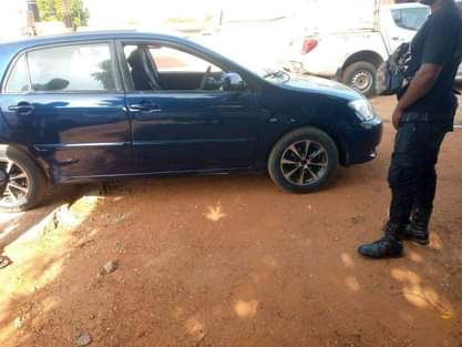 A picture of Toyota corolla obama