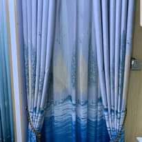 A picture of Curtains and rods