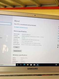 A picture of Samsung Laptop