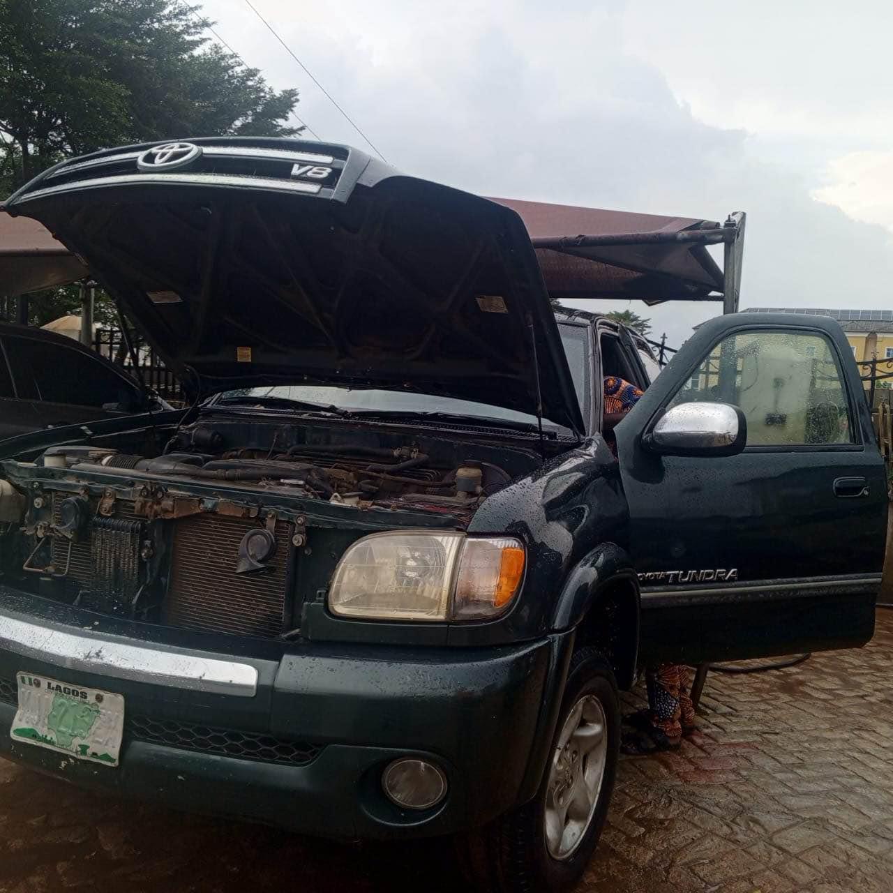 A picture of Toyota tundra