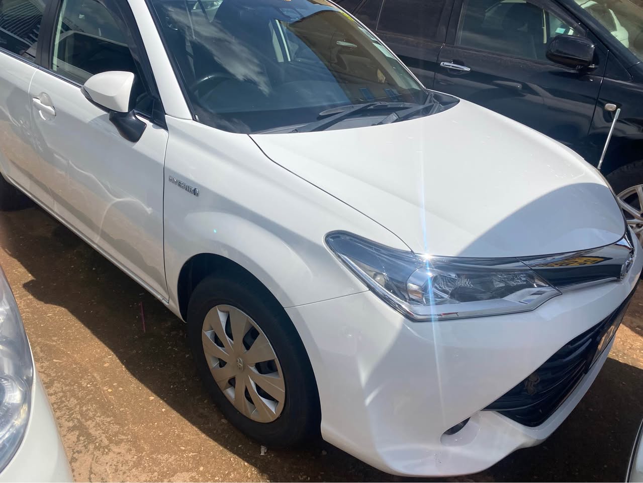 A picture of Toyota Fielder Hybrid Model 2017 For Sale 0704482571 Call WhatsApp