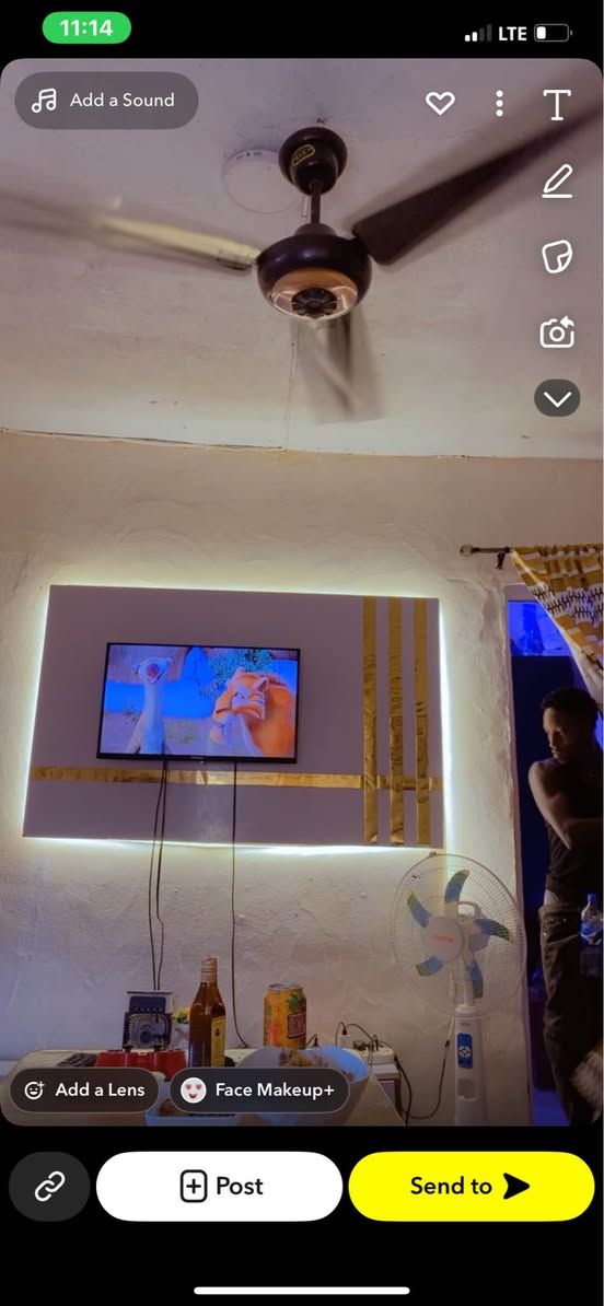 A picture of Hisense led TV