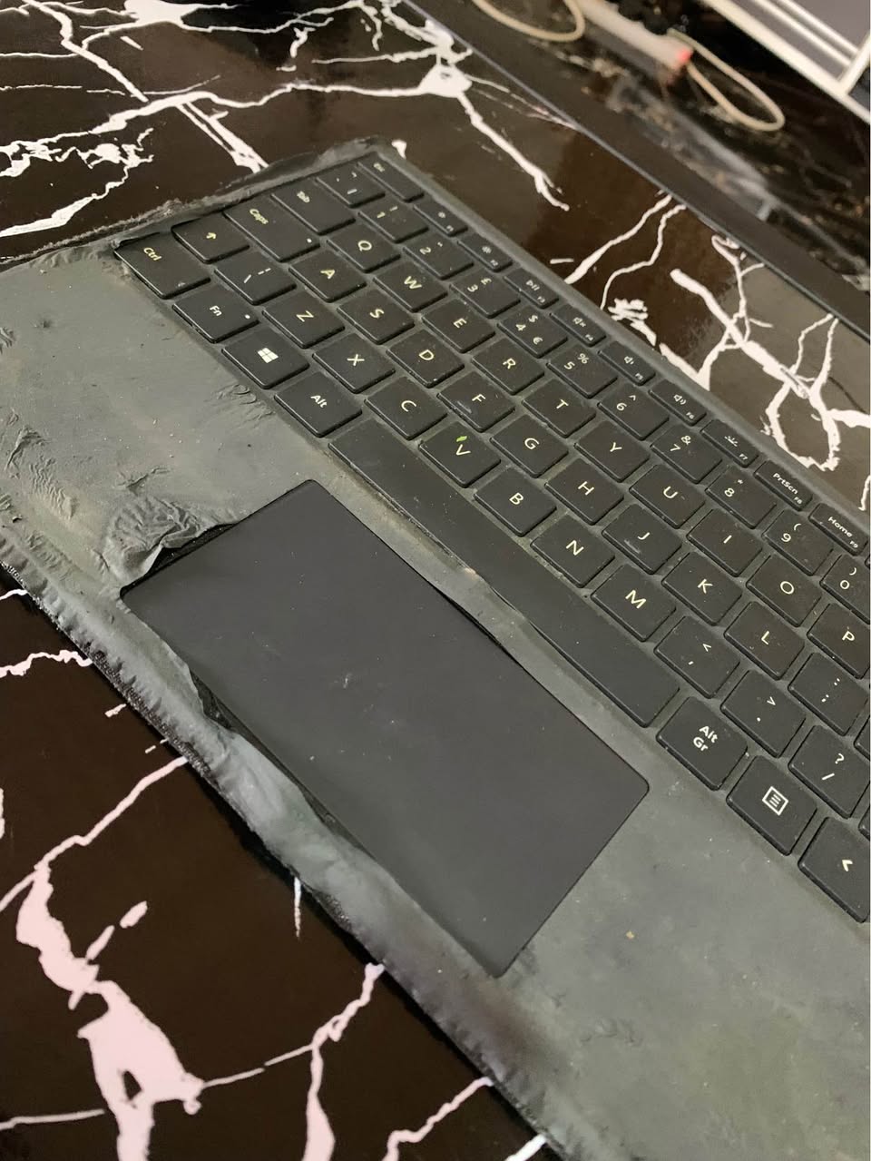 A picture of Microsoft Surface Pro 3 4 5 KEYBOARD Backlit Keyboard