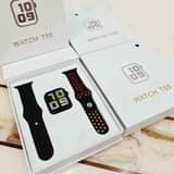 A picture of T55 smartwatch Inakuja na mikanda miwil kwa 25 000 tunamalizia