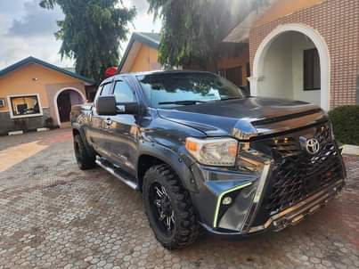 A picture of Toyota tundra 2008 upgraded to 2018