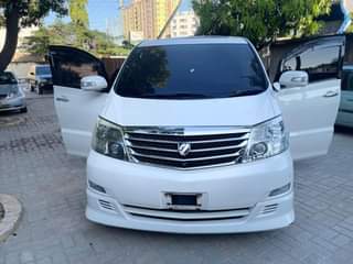 A picture of  TOYOTA ALPHARD REGISTRATION NO EDJ CLEAN INTERIOR CLEAN SEATS