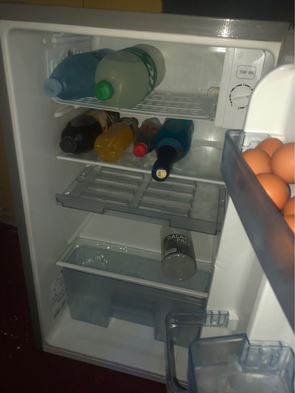 A picture of 120 l Hisense fridge