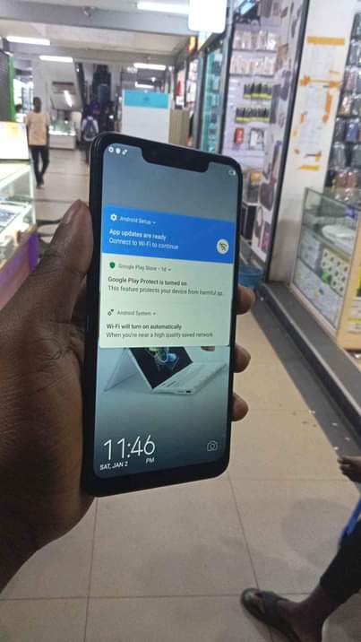 A picture of Tecno spark 3