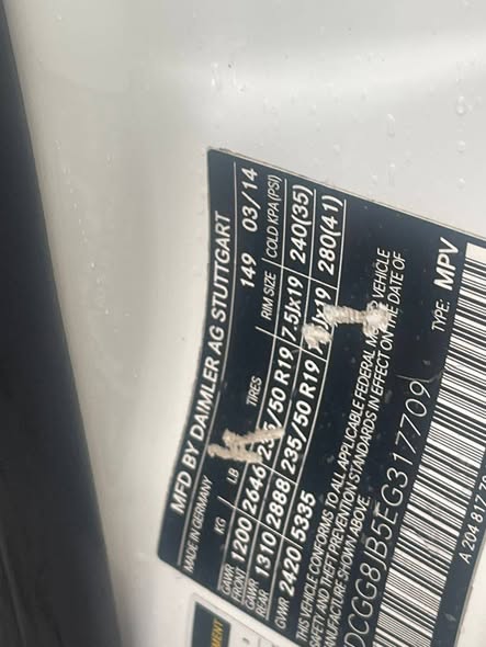 A picture of Foreign used 2014 Mercedes Benz GLK 350 Accident Free 20m