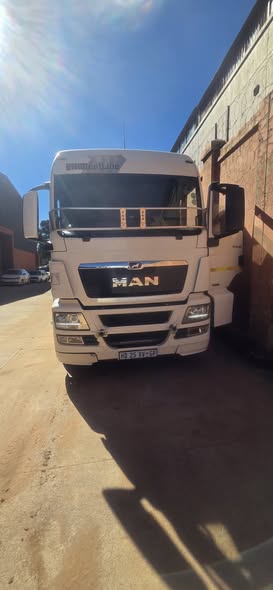 man truck