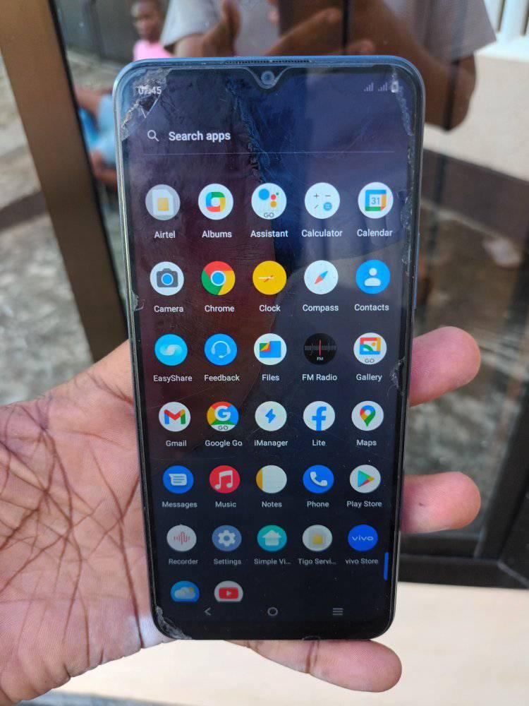 A picture of Vivo y15s