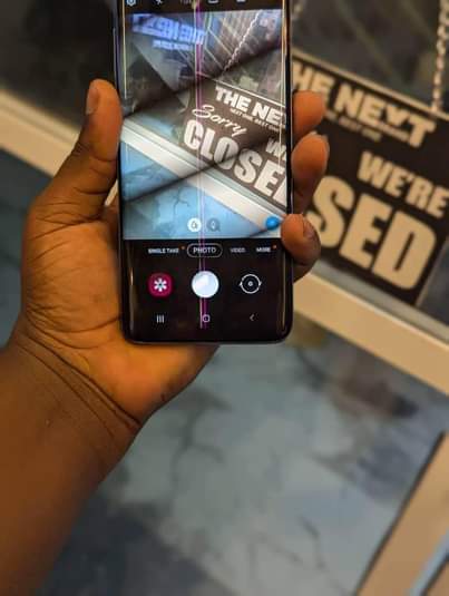 A picture of Galaxy s9 plus