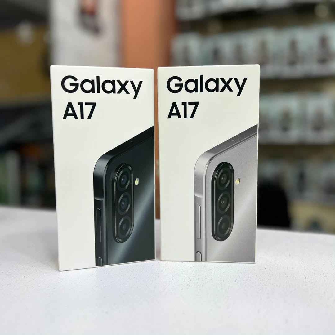 A picture of Samsung galaxy A17 at 430k Storage 256gb 8gb rm Call