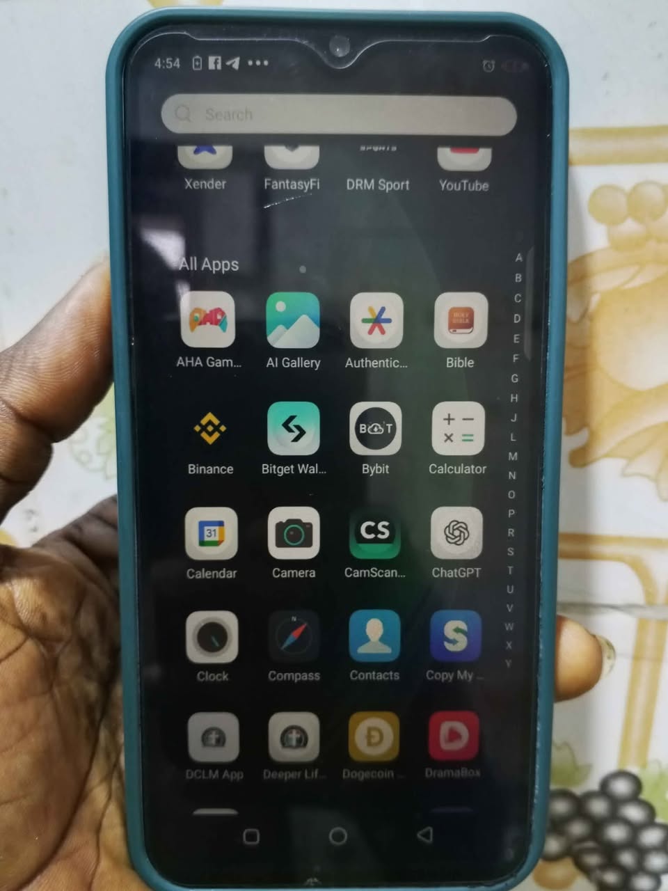 A picture of Infinix S4