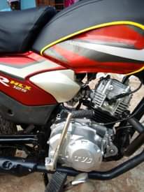 A picture of TVS 125