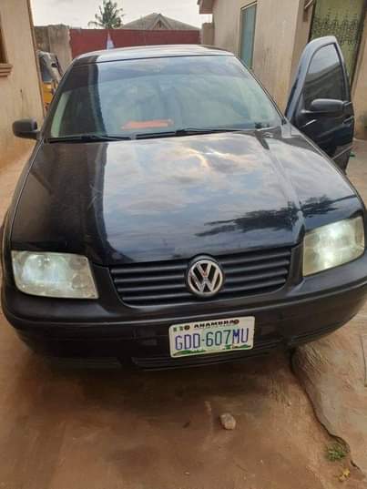 A picture of jetta for sale with good condition engine and gear and