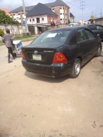 A picture of Toyota Corolla bankers type