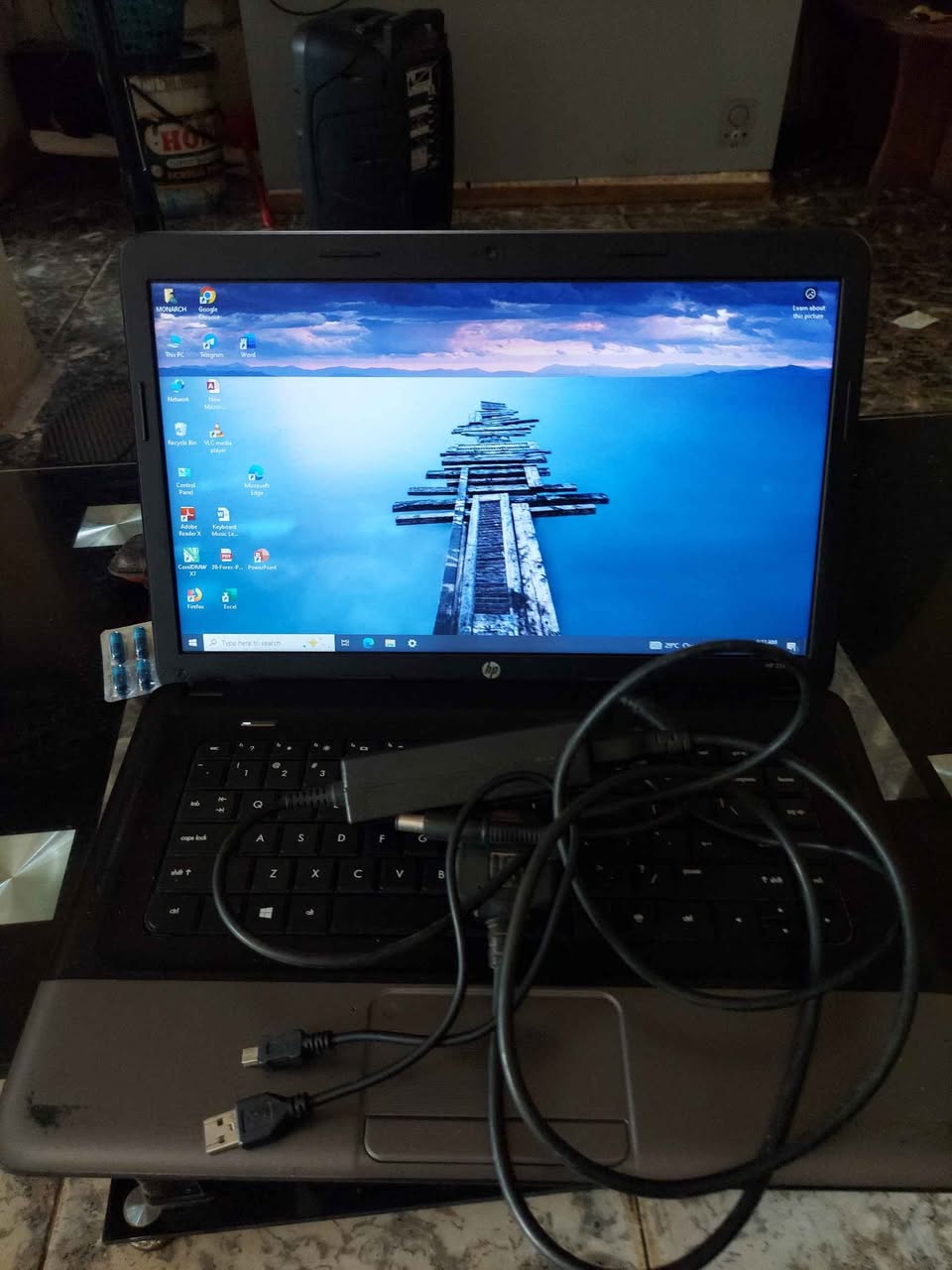 A picture of Used hp 255 G2 and mtn wifi 4Gb ram 500Gb