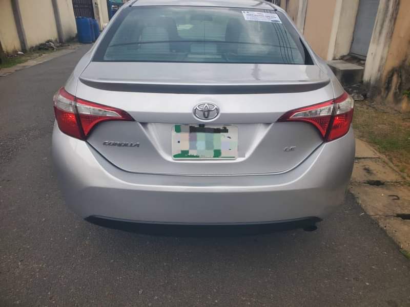 A picture of Clean 2014 Toyota corolla facelifted to 2018 everything good and
