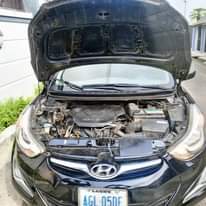 A picture of Sharp and Clean Hyundai Elantra 2015 Keyless Engine 100 Gear
