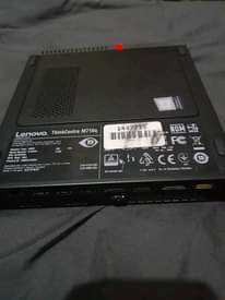 A picture of Lenovo thinkcentre tinny cpu on sale
