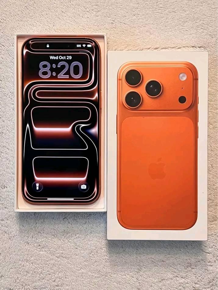 A picture of iPhone 17 pro max