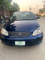 A picture of 2005 Toyota Corolla available for 2 4m last to owner