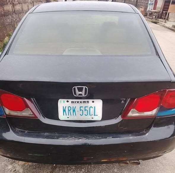 A picture of Honda civic 2008 model