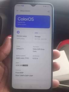 A picture of Oppo A54s in new condition