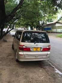 A picture of toyota alphard