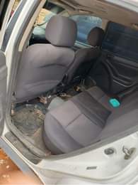 A picture of AWOOF DEAL Pontiac Vibe 04 PARTLY FIRST BODY Untouched ENGINE