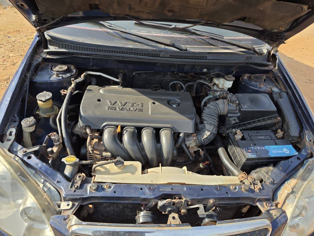 A picture of Distress alert Belgium grade Toyota corolla 2006 model with untampered