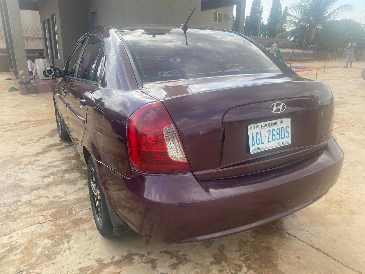 A picture of A DISTRESS DISTRESS HYUNDAI ACCENT FOR SALE IN A GOOD