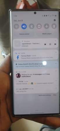 A picture of Note 20ultra